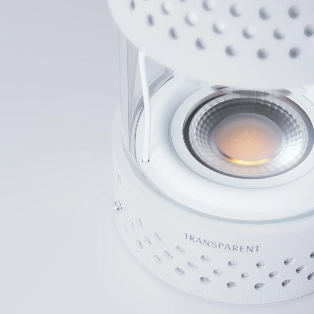 TRANSPARENT speaker スピーカー bluetooth トランスペアレント Light
