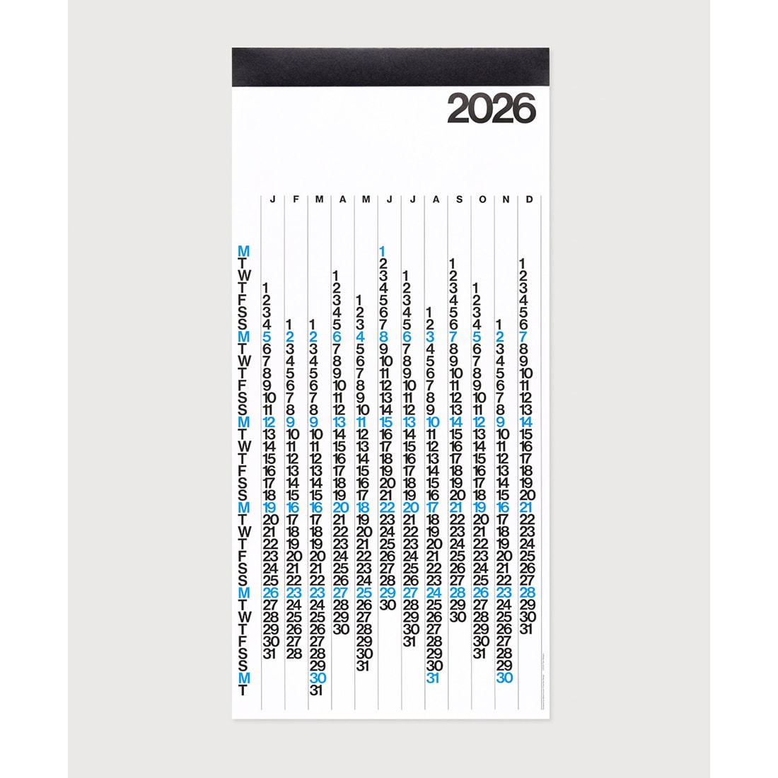 Stendig Calendar ステンディグ カレンダー V Calendar 2026 V