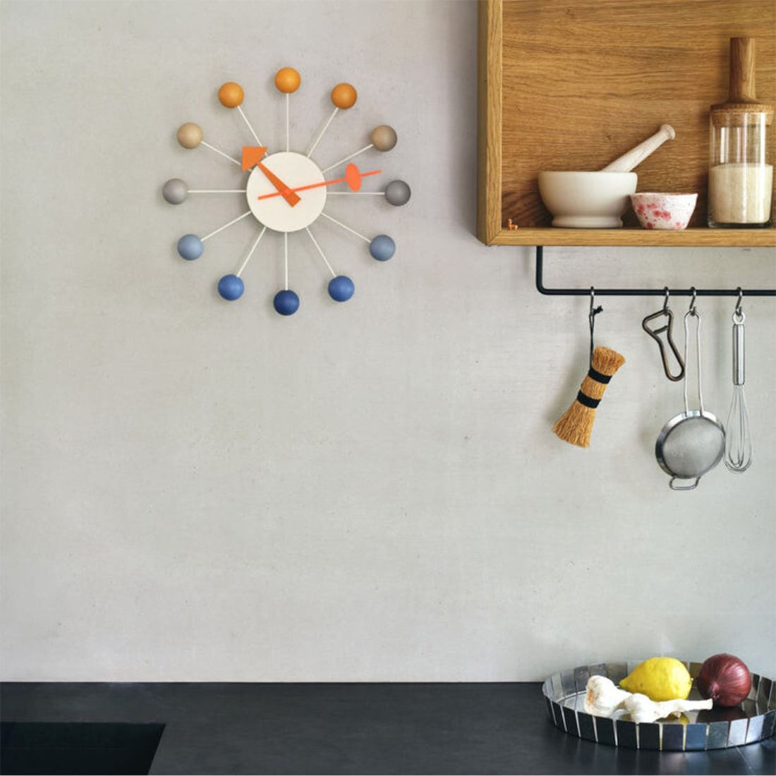 掛けフックプレゼント】vitra ヴィトラ Ball Clock Limited Edition