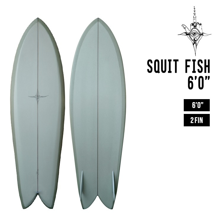 RYAN BURCH SQUIT FISH 6'0 | SIDECAR ONLINE SHOP