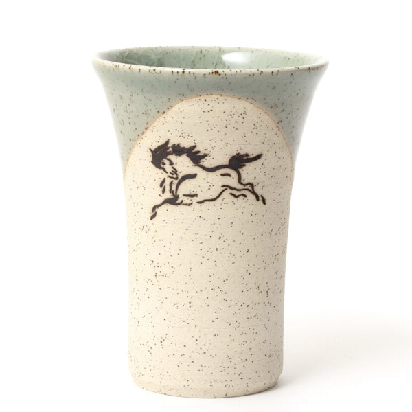 大堀相馬焼 松永窯 中タンブラー(ピンク) | すべての商品 |福島県の