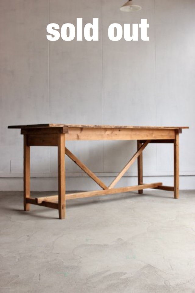 杉無垢材のテーブル | 小物/その他 - 古家具古道具 そうすけ