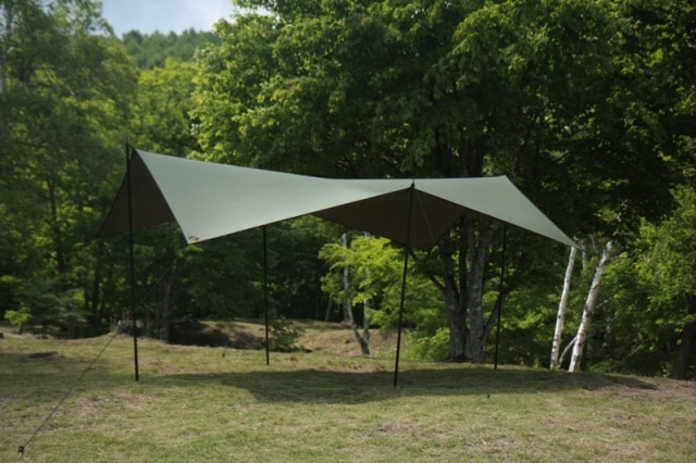 cotton KOKAGE tarp ARMY GREEN | Tarp | | SotoLabo