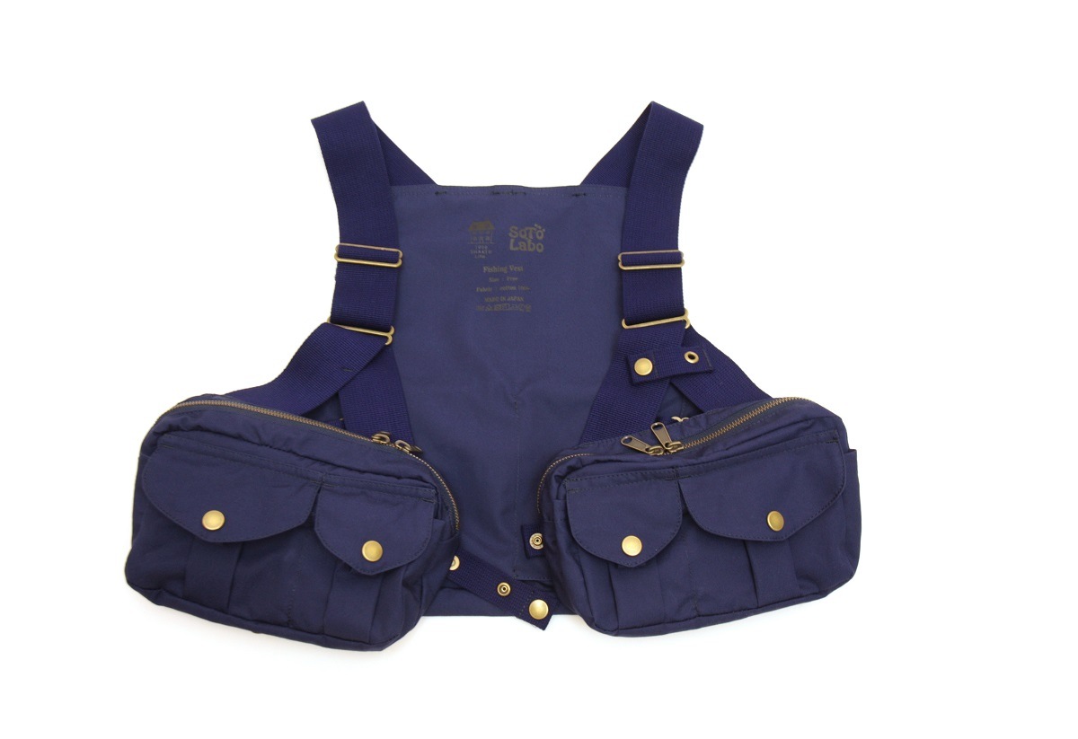 Fishing vest Navy 【LIMITED COLOR】 | Fishing | | SotoLabo