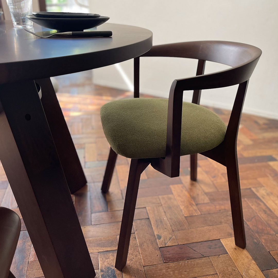 Pooh HERMES アームチェア ブラウン Les Necessaires d'Hermès chair