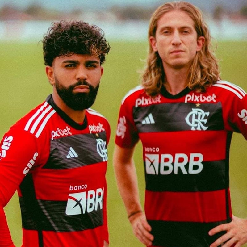 □取り寄せ商品□フラメンゴ 23/24 フルスポンサー ホームユニフォーム