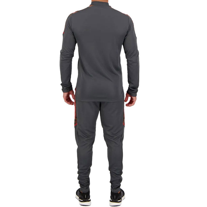 □取り寄せ商品□フラメンゴ公式ジャージ上下セット FLAMENGO グレー