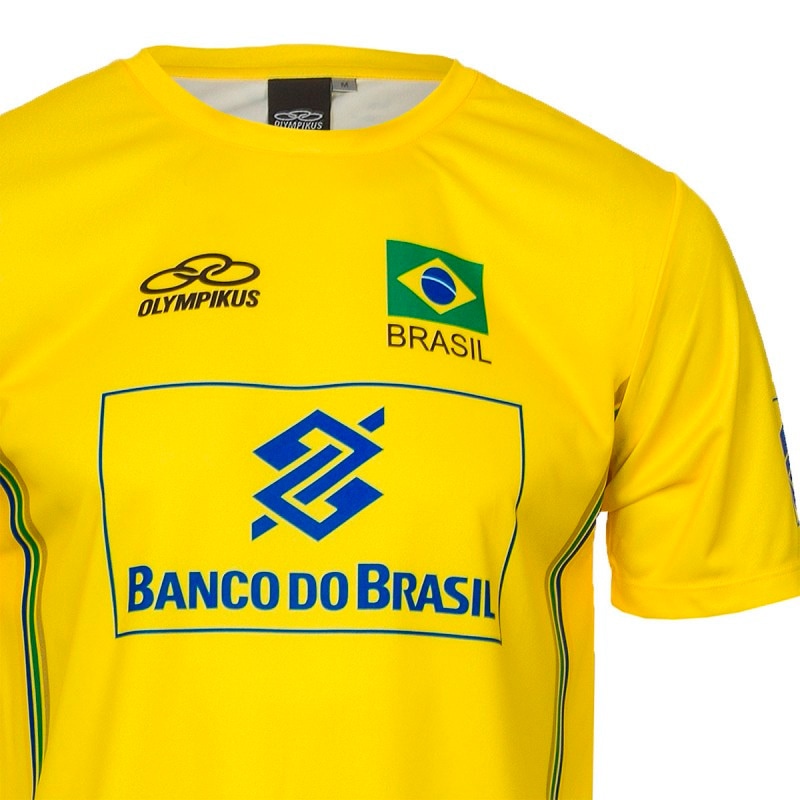 ブラジル代表 バレーボール トレーニングシャツ Lサイズ ブラジル代表