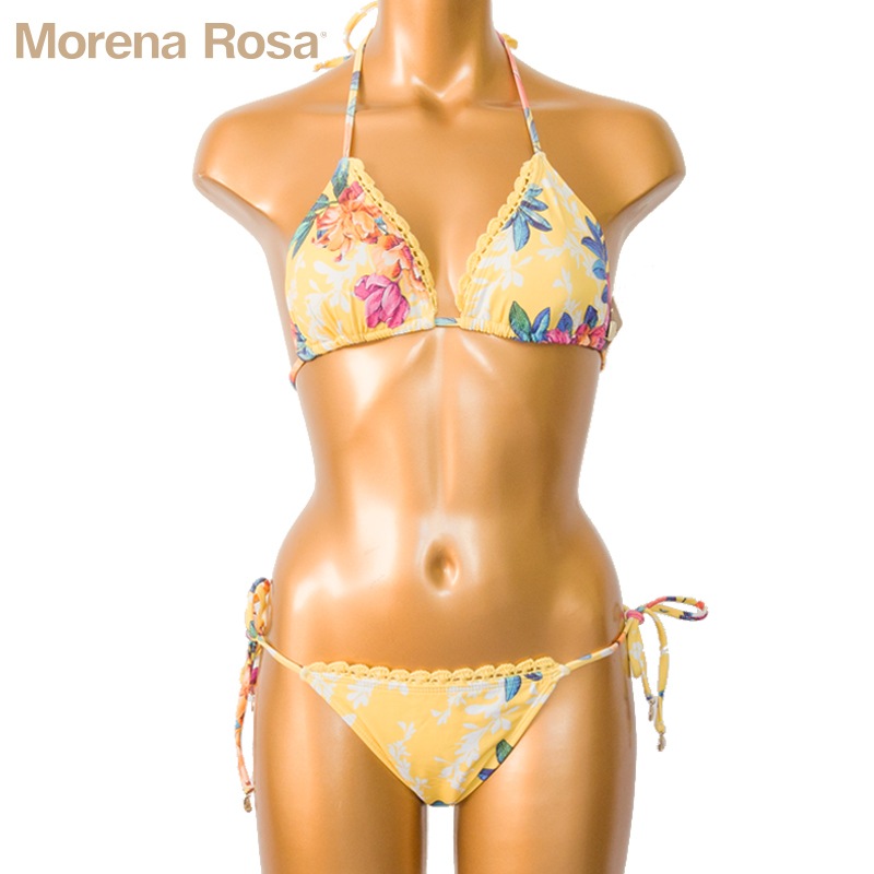 雑誌GLITTER掲載アイテム【Morena Rosa】モレナローザ水着 ふち編みが