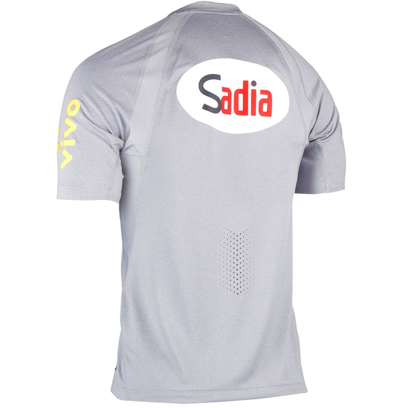 ブラジル代表トレーニングシャツ【人気スポンサー付きグレー】練習着