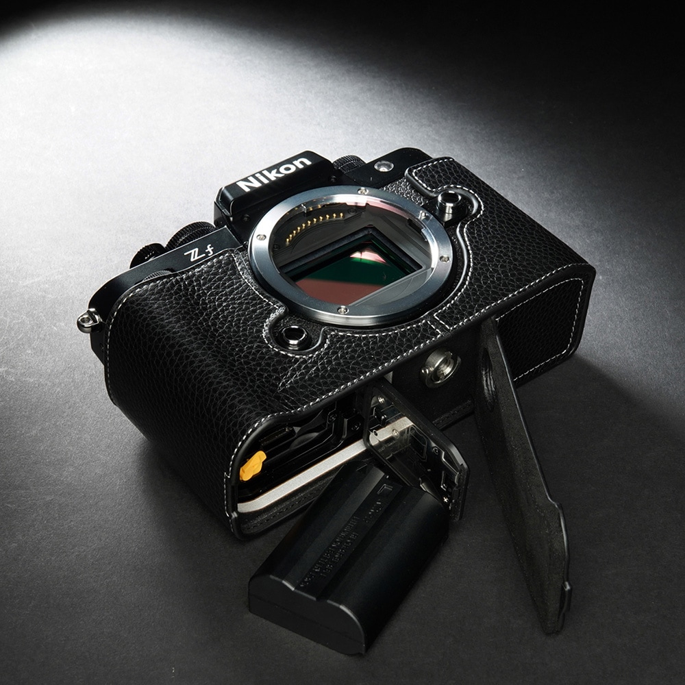 TP Original Nikon Zf 用 ボディーハーフケース ブラック