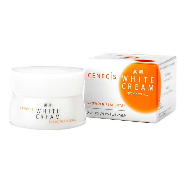 セネシス薬用ホワイトクリーム | プラセンタ 化粧品 | スノーデン