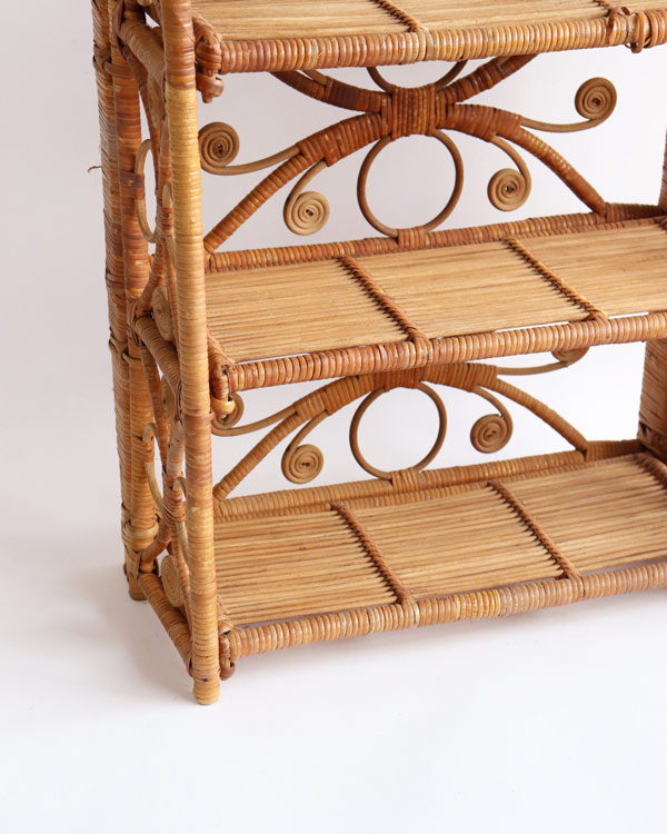 ラタン シェルフ