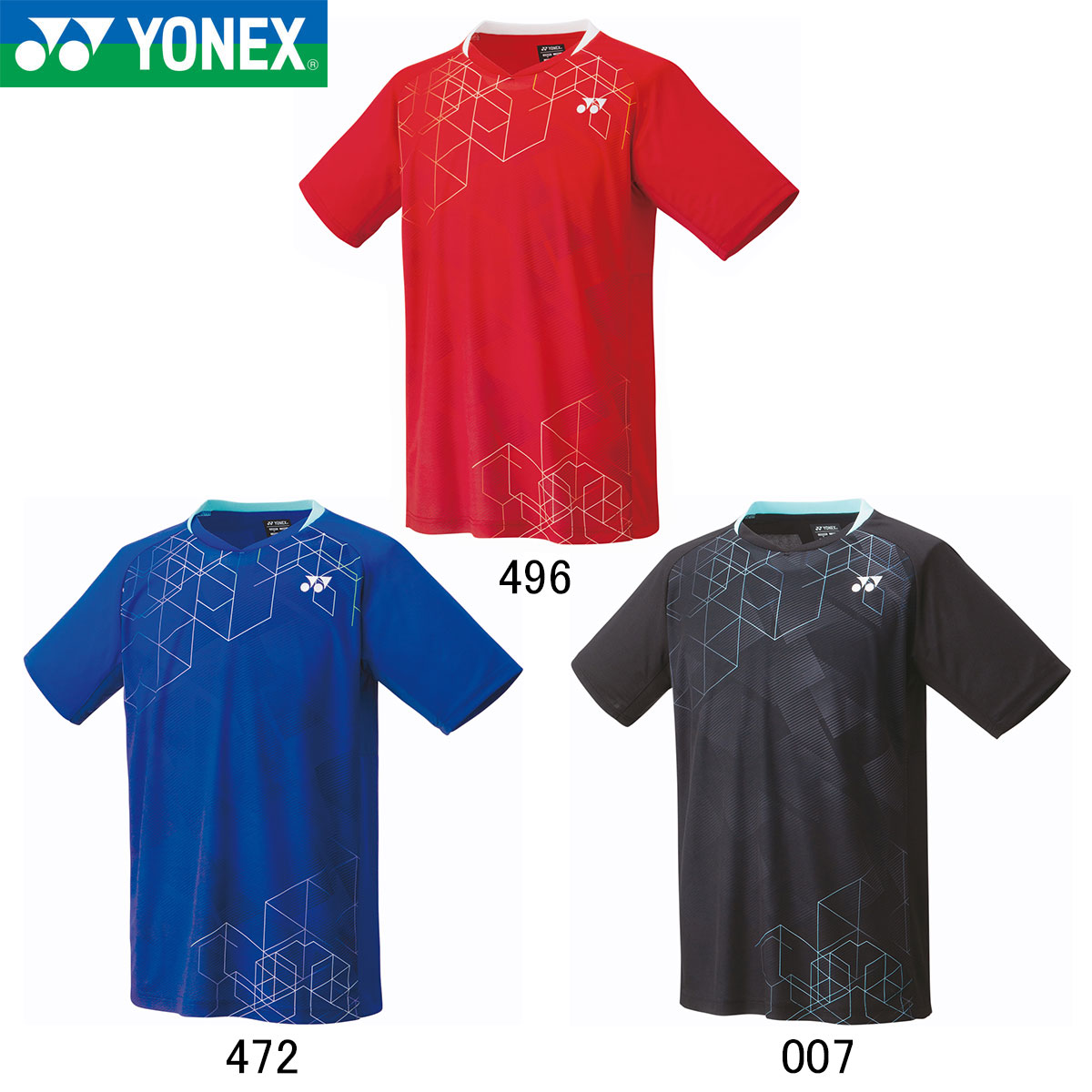 YONEX 10602 ユニゲームシャツ ウェア(ユニ) アパレル バドミントン