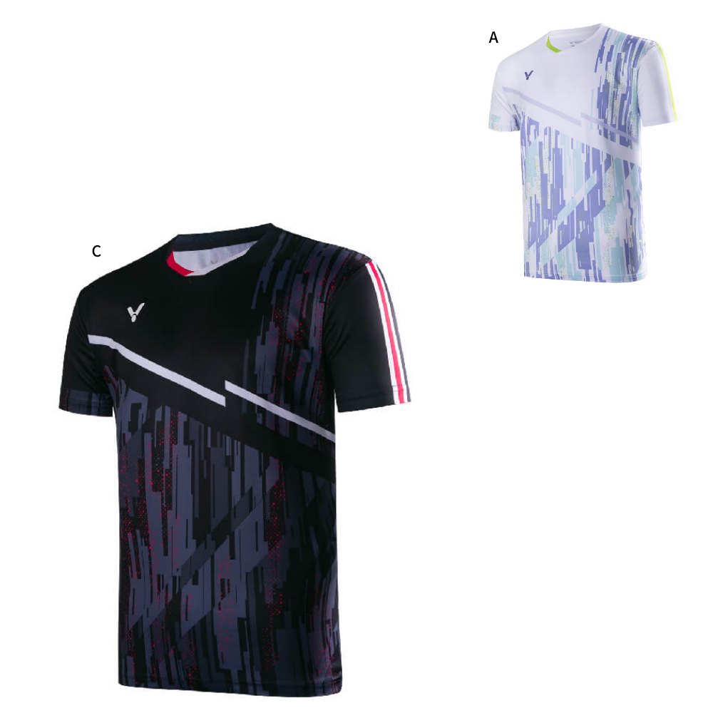 VICTOR T-40010 ゲームシャツ バドミントンウェア(ユニ) ビクター