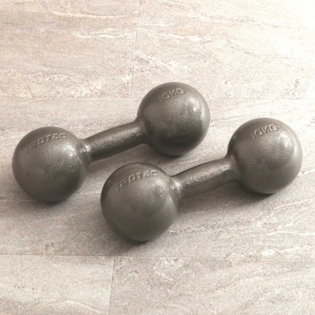 ハンマートーンダンベル20kgセット(片手10kg×2個) IROTEC (アイロテック)