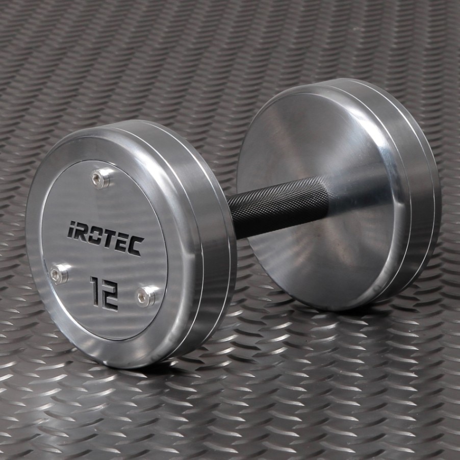 ハードクロームジムダンベル12kg / IROTEC（アイロテック）