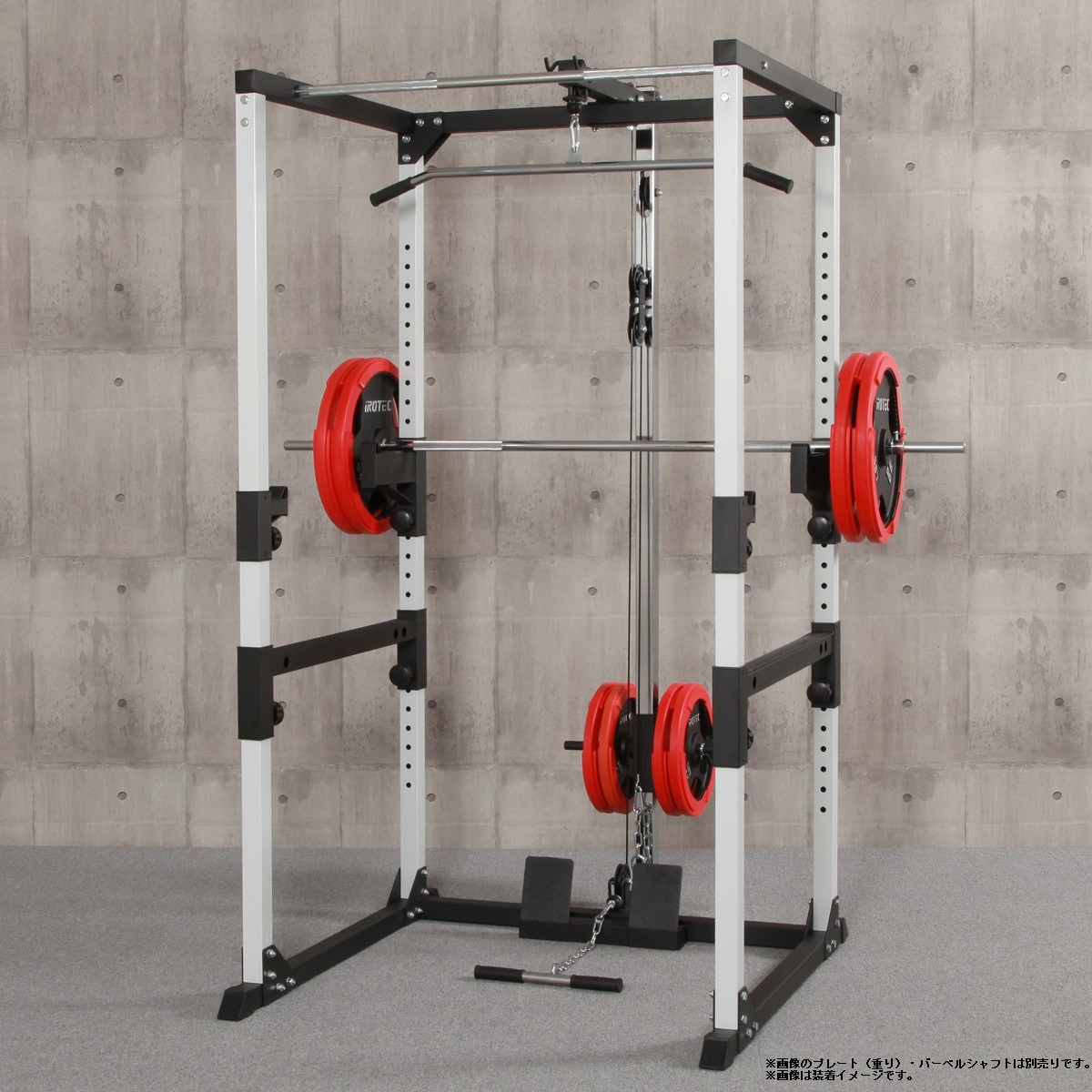IRONTEC バーベルラック 多機能トレーニングラック マルチパワーラック