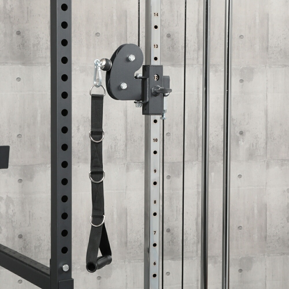 パワーラックブラックコンボ専用ケーブルクロスマシンアタッチメント