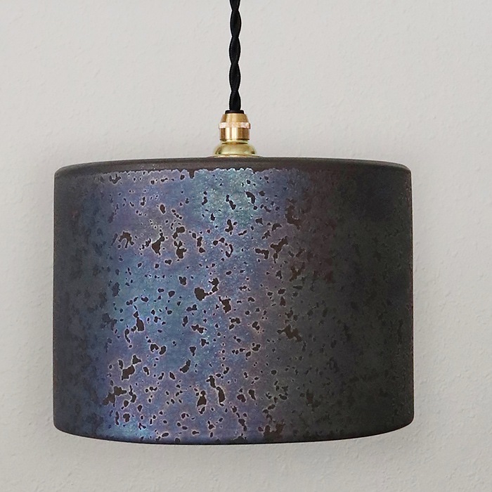 ONE KILN ペンダントランプ シリンダーランプ 灰釉 | ONE KILN