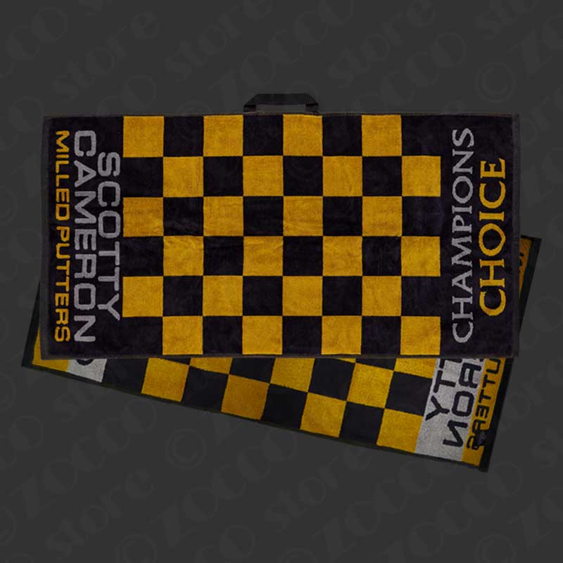 リミテッド チャンピオンズチョイス ゴルフ タオル - ブラック