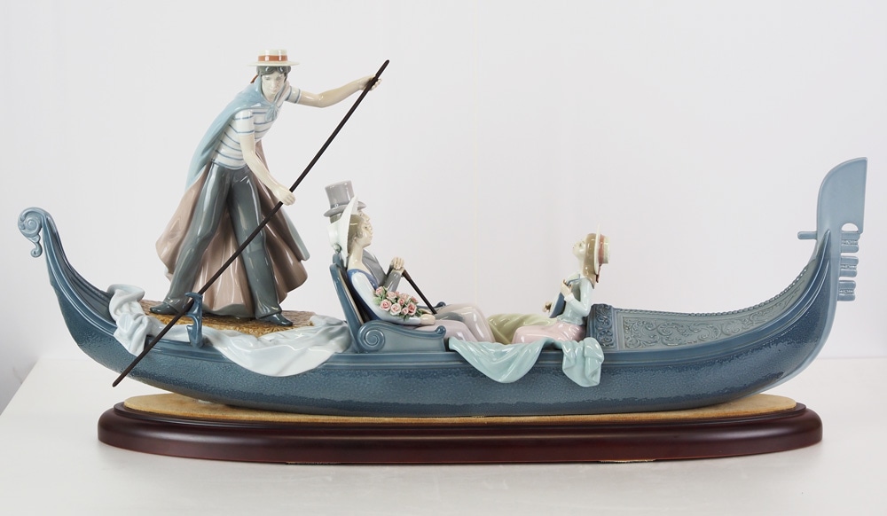 リヤドロ 「ゴンドラの恋人たち」 | | アトリエ・ブランカ