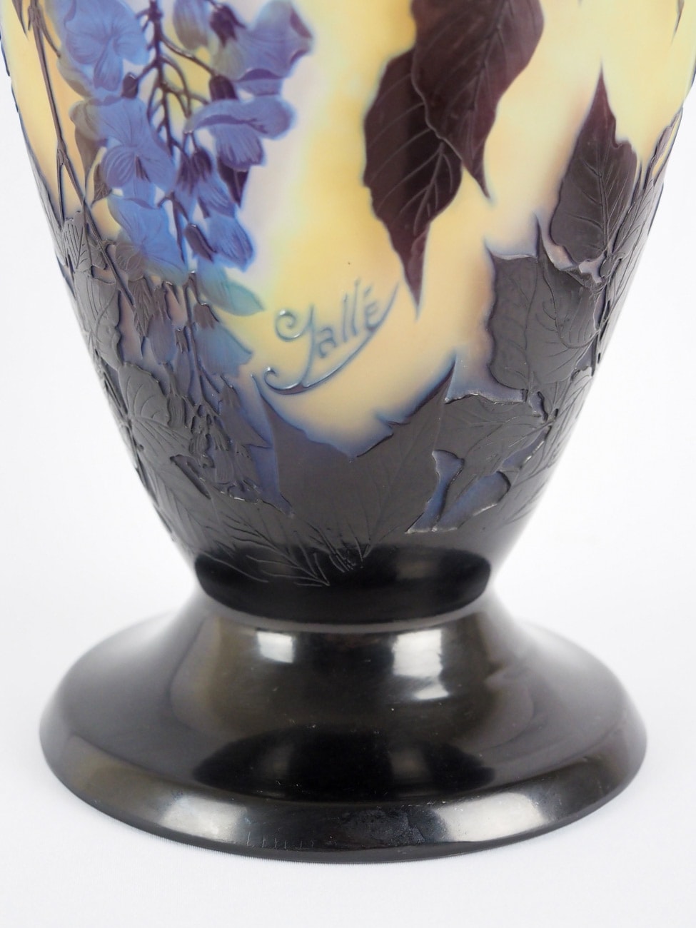 エミール・ガレ 「藤文ランプベース」 | | アトリエ・ブランカ
