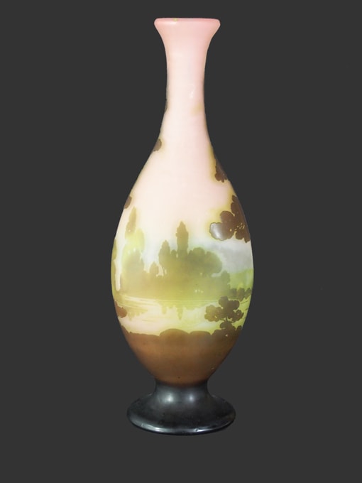 エミール・ガレ 「湖水風景文花瓶」 | | アトリエ・ブランカ