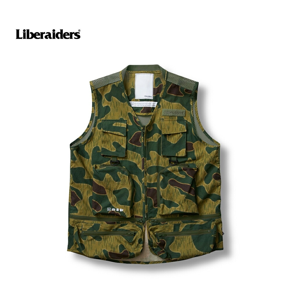Liberaiders リベレイダース CAMERA VEST CAMO カメラベスト | すべて