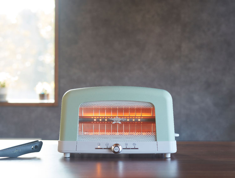 グラファイト ポップアップトースター | 電気調理 | アラジン