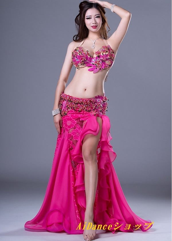 ☆すべて色在庫切れ ベリーダンス 衣装 コスチューム トップス