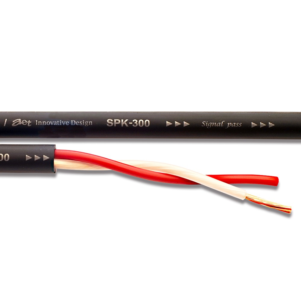 AIRBOW - SPK-300/ダークブラウン（10cm単位切り売りケーブル/特殊