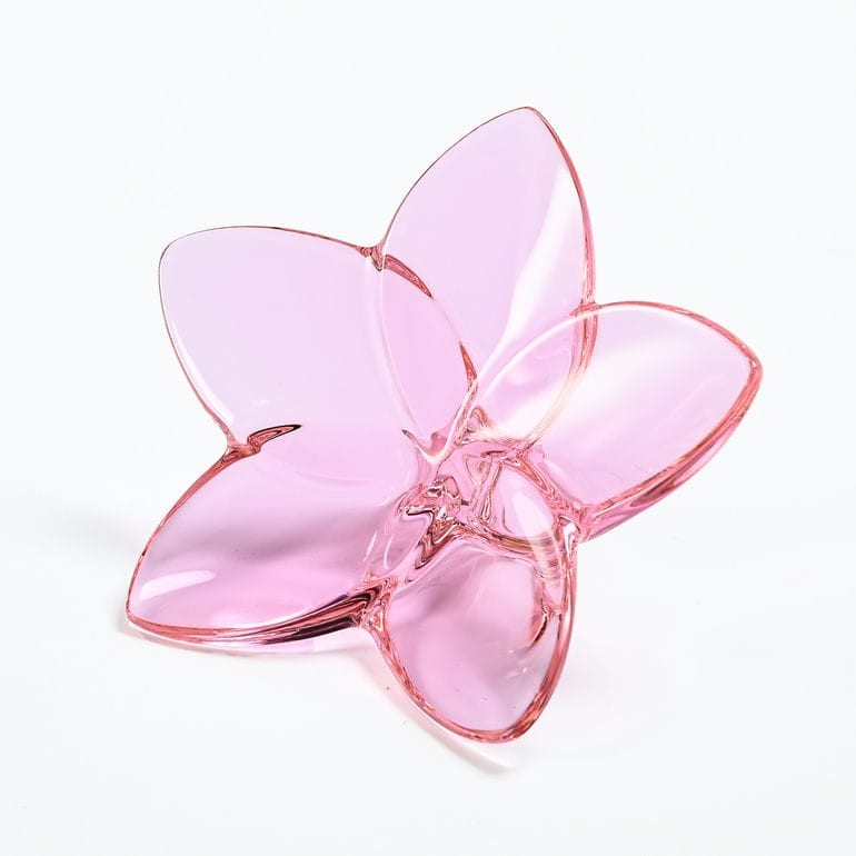 バカラ Baccarat クリスタルフィギュア ブルーム ピンク 2814970 高級