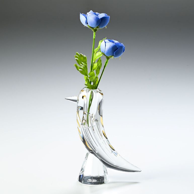 バカラ 名入れ対応 Baccarat ファウナクリストポリス 鳥 ベース