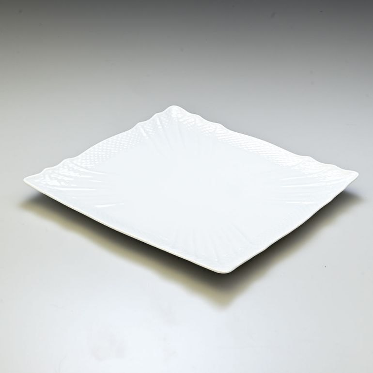 リチャードジノリ ジノリ1735 ベッキオホワイト スクエアプレート