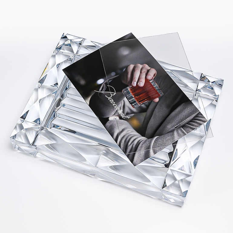 バカラ Baccarat フォトフレーム 横型 ルクソール インテリア 写真立て