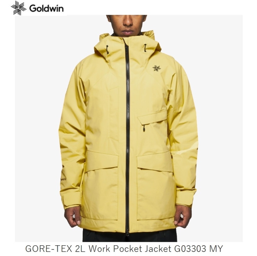 ゴールドウイン スキーウェア 2024 GOLDWIN GORE-TEX 2L Work Pocket