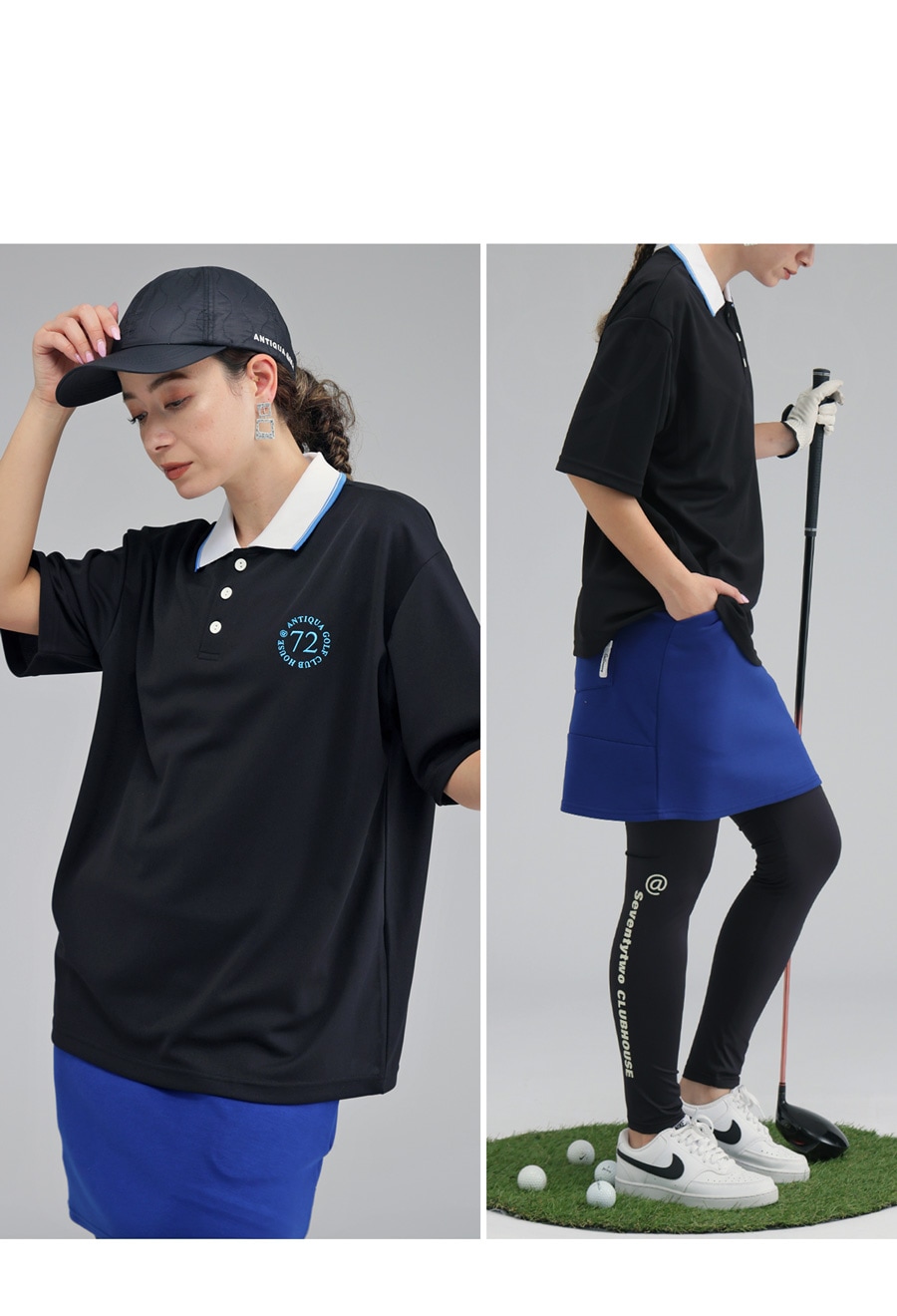 ANTIQUA GOLF×STCH ポロシャツ メンズ 送料無料・(80)メール便可