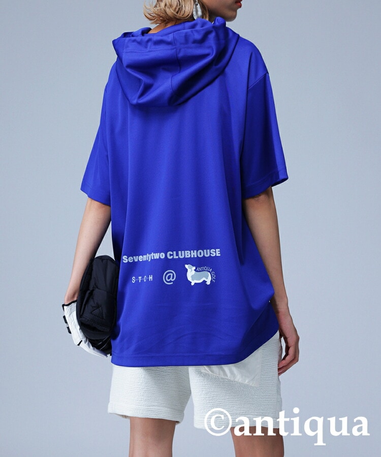 再入荷予定有!ANTIQUA GOLF×STCH プルオーバー レディース 送料無料