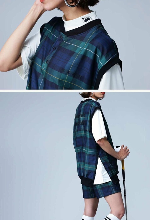 ANTIQUA GOLF×STCH ベスト メンズ 送料無料・再入荷 (100)メール便可