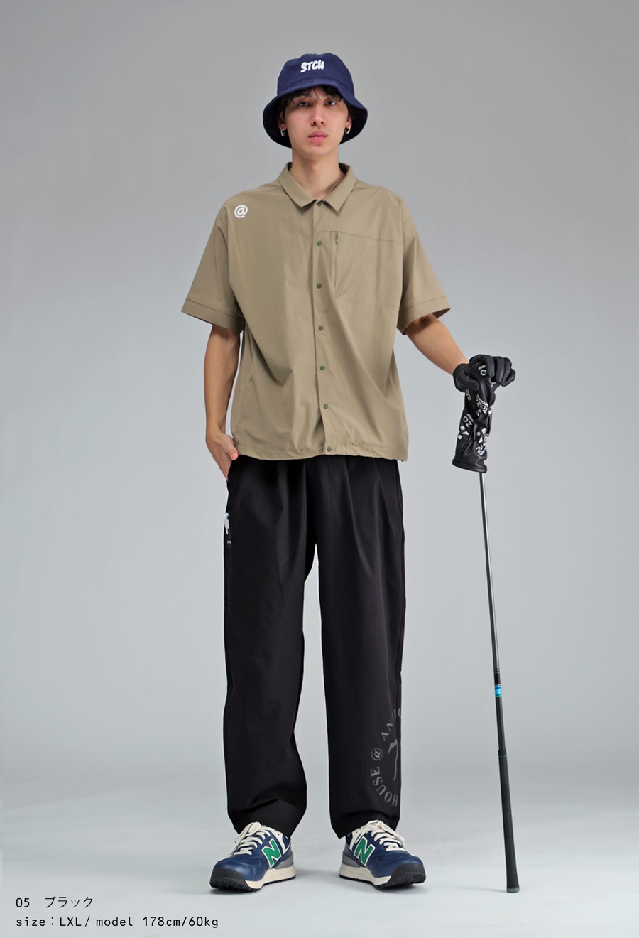 ANTIQUA GOLF×STCH パンツ メンズ 送料無料・再入荷 (80)メール便可