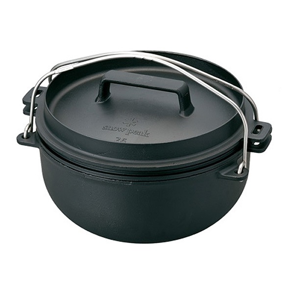 スノーピーク-SNOWPEAK 和鉄ダッチオーブン26ならアシーズブリッジが