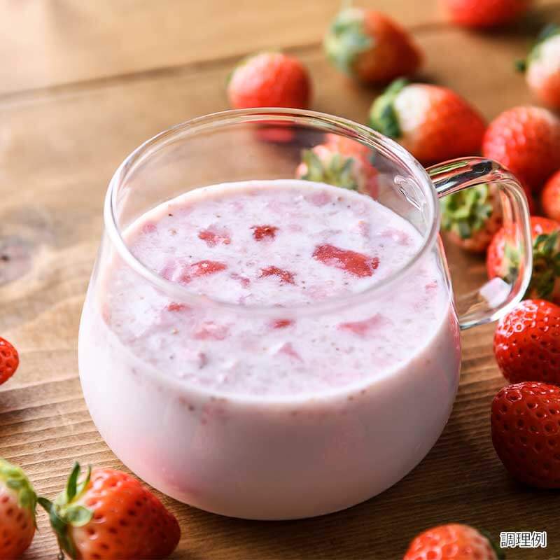 まとめ買い ザク切りいちご(20食)｜フリーズドライならアスザック