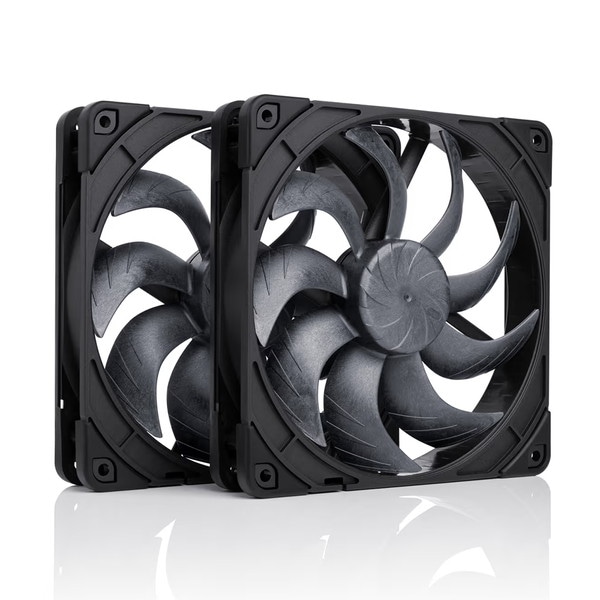 9010018100730 Noctua ファン NF-A14x25-G2-PWM-SX2-PP-CH-BK ブラック