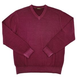 秋冬物セーター】【毛 100％】【ウォッシャブルウール】【スノー加工