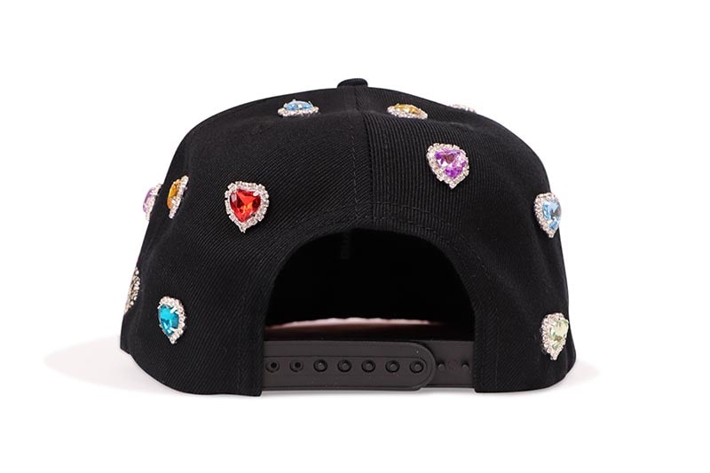 TOXICITY X DSMSD BY MOUR CAP TOXICITY 333 SNAPBACK HAT (BLACK