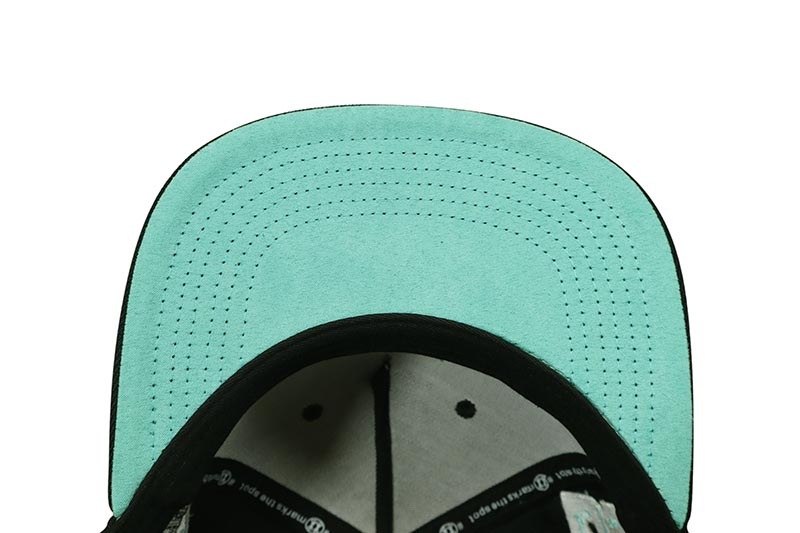 TWNTY TWO NY TIFFANY SNAPBACK CAP (BLACK/TIFFANY UNDER VISOR