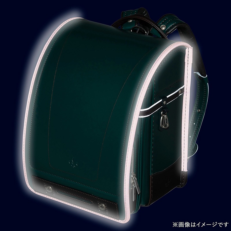 フィットちゃんランドセルグランナイト(グリーン×チョコ)安ピカッ