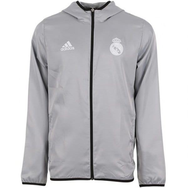 レアルマドリード ウィンドブレーカー AA6883 Grey 長袖 ADIDAS 【他