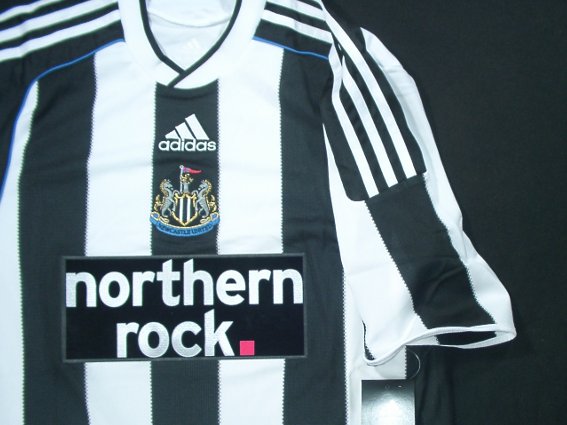 ニューカッスル 09 ホーム 半袖 ユニフォーム ADIDAS ＜2009シーズン